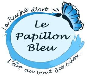 papillon bleu